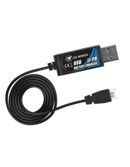 EZ-Wings - Mini Spitfire MK II - RTF - 450mm - 1+1 Li-Po Battery - USB Charger