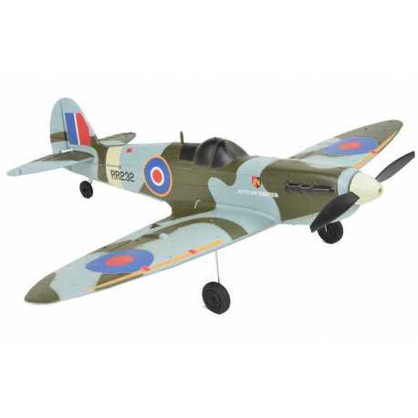 EZ-Wings - Mini Spitfire MK II - RTF - 450mm - 1+1 Li-Po Battery - USB Charger