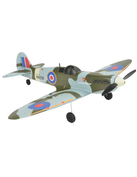 EZ-Wings - Mini Spitfire MK II - RTF - 450mm - 1+1 Li-Po Battery - USB Charger