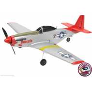 EZ-Wings - Mini P-51 Mustang - RTF - 450mm - 1+1 Li-Po Battery - USB Charger