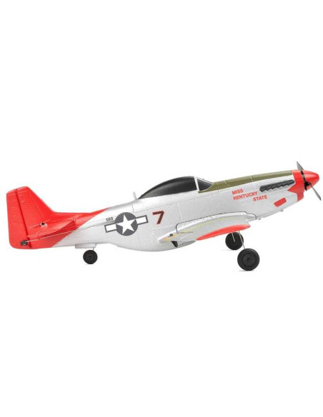 EZ-Wings - Mini P-51 Mustang - RTF - 450mm - 1+1 Li-Po Battery - USB Charger