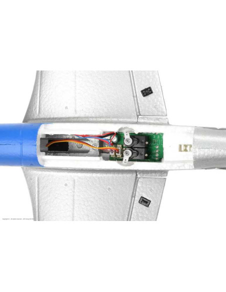 EZ-Wings - Mini P-51 Mustang - RTF - 450mm - 1+1 Li-Po Battery - USB Charger