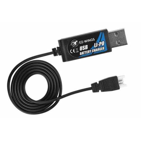 EZ-Wings - Mini BF-109 Messerschmitt - RTF - 450mm - 1+1 Li-Po Battery - USB Charger