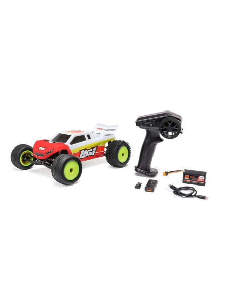 1/18 Mini-T 2.0 V2 2WD Stadium Truck Brushless RTR, Red