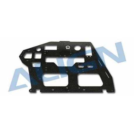 Chasis fibra carbono derecho TREX 600 XX