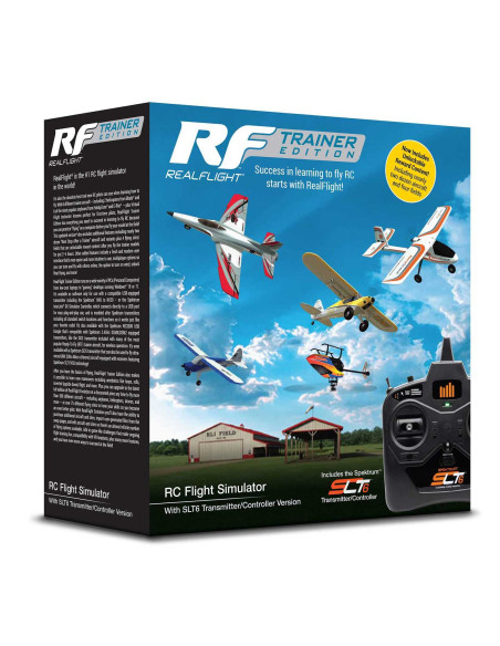 RealFlight Trainer Edition RC Flight Simulator with SLT6 Transmitter/Controller