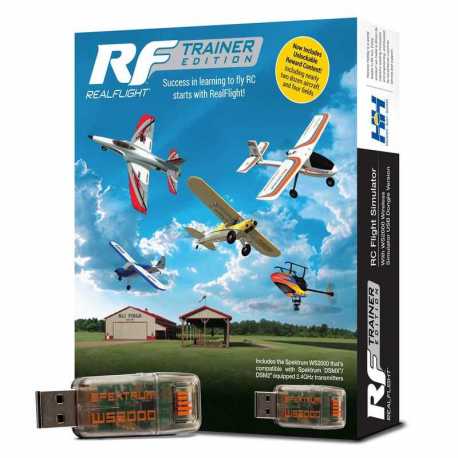 RealFlight Trainer Edition RC Flight Simulator with SLT6 Transmitter/Controller