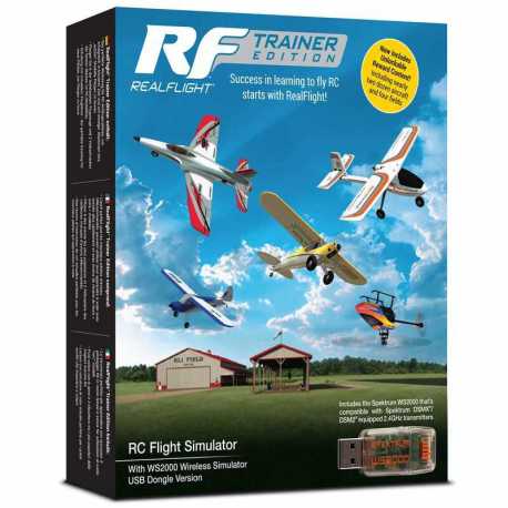 RealFlight Trainer Edition RC Flight Simulator with SLT6 Transmitter/Controller