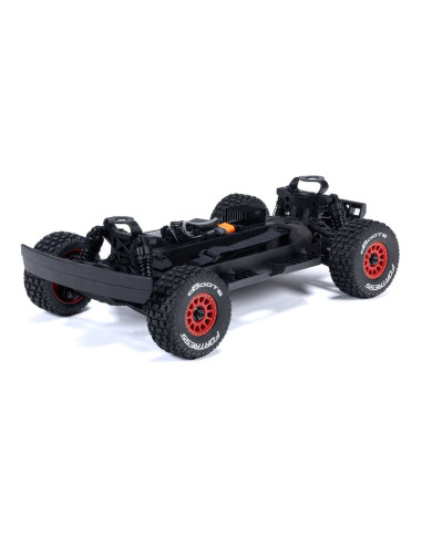 MOJAVE GROM MEGA 380 Brushed 4X4 Small Scale Desert Truck RTR with Battery & Charger, Red/Black