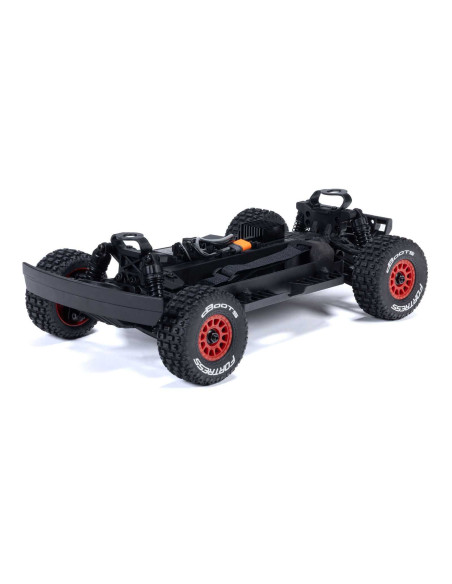 MOJAVE GROM MEGA 380 Brushed 4X4 Small Scale Desert Truck RTR with Battery & Charger, Red/Black