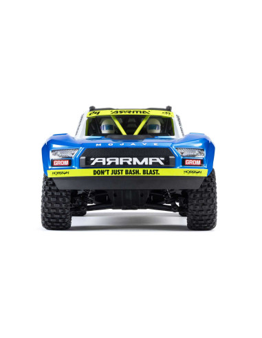 MOJAVE GROM MEGA 380 Brushed 4X4 Small Scale Desert Truck RTR with Battery & Charger, Red/Black