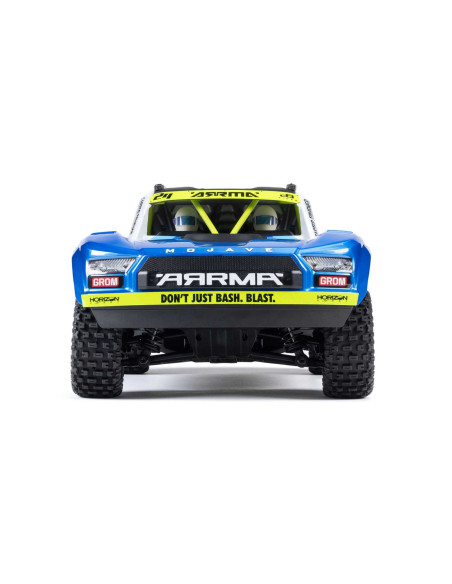 MOJAVE GROM MEGA 380 Brushed 4X4 Small Scale Desert Truck RTR with Battery & Charger, Red/Black