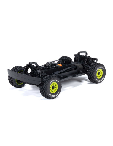MOJAVE GROM MEGA 380 Brushed 4X4 Small Scale Desert Truck RTR with Battery & Charger, Red/Black