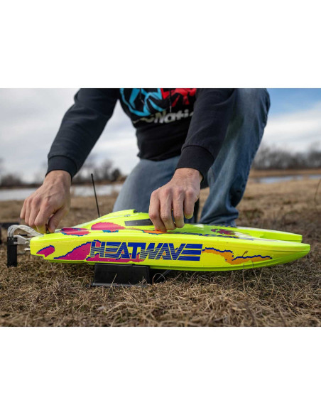 Blackjack 24" V2 Catamaran Brushless: RTR, Heat Wave Visual