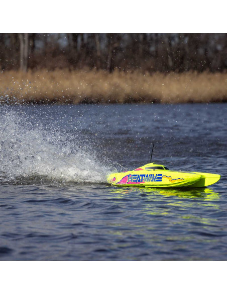 Blackjack 24" V2 Catamaran Brushless: RTR, Heat Wave Visual