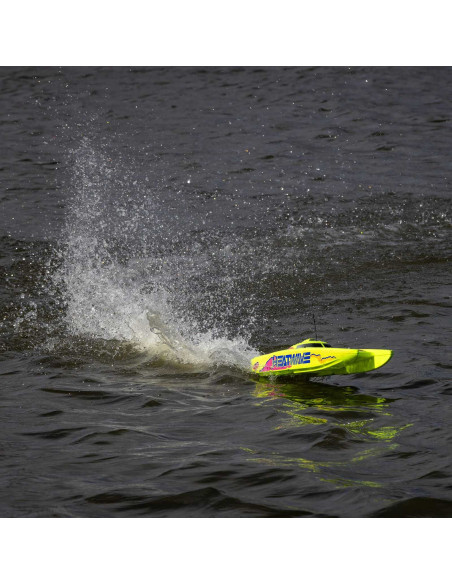 Blackjack 24" V2 Catamaran Brushless: RTR, Heat Wave Visual