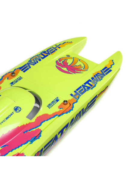 Blackjack 24" V2 Catamaran Brushless: RTR, Heat Wave Visual