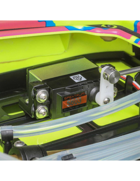 Blackjack 24" V2 Catamaran Brushless: RTR, Heat Wave Visual