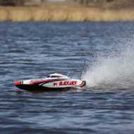 Blackjack 24" V2 Catamaran Brushless: RTR, Heat Wave Visual