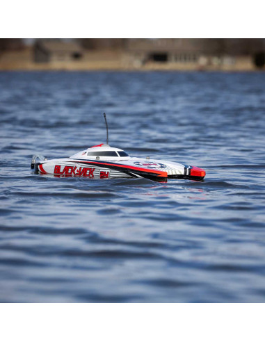 Blackjack 24" V2 Catamaran Brushless: RTR, Heat Wave Visual