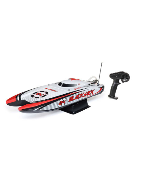Blackjack 24" V2 Catamaran Brushless: RTR, Heat Wave Visual