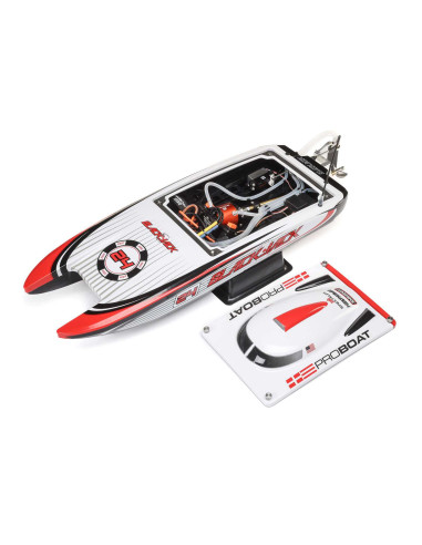 Blackjack 24" V2 Catamaran Brushless: RTR, Heat Wave Visual