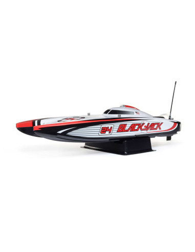 Blackjack 24" V2 Catamaran Brushless: RTR, Heat Wave Visual
