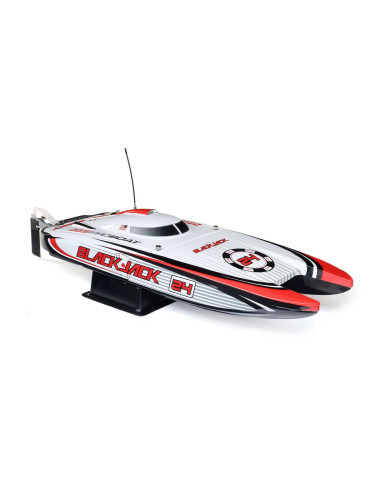 Blackjack 24" V2 Catamaran Brushless: RTR, Heat Wave Visual