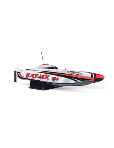 Blackjack 24" V2 Catamaran Brushless: RTR, Heat Wave Visual