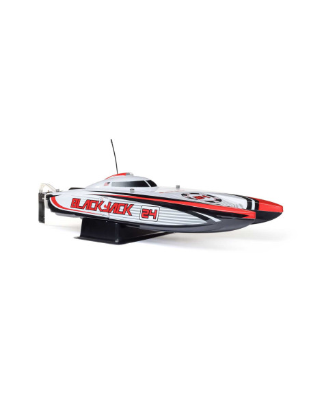 Blackjack 24" V2 Catamaran Brushless: RTR, Heat Wave Visual