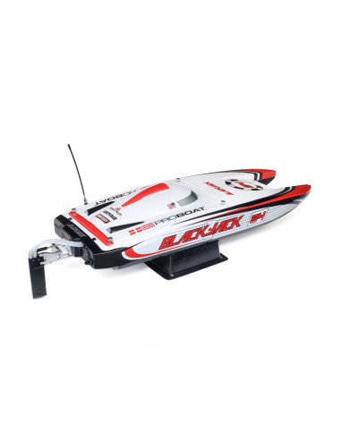 Blackjack 24" V2 Catamaran Brushless: RTR, Heat Wave Visual