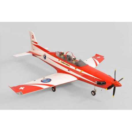 PC21 PILATUS 1,45m 57" W/Electric Retract 20cc ARF