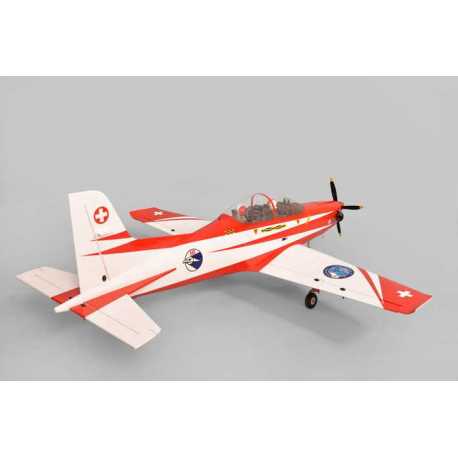 PC21 PILATUS 1,45m 57" W/Electric Retract 20cc ARF