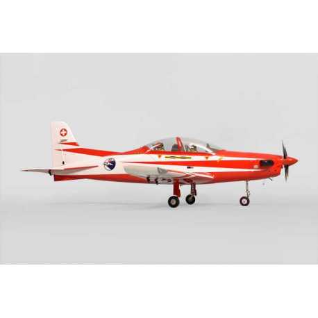 PC21 PILATUS 1,45m 57" W/Electric Retract 20cc ARF