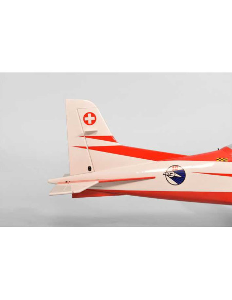 PC21 PILATUS 1,45m 57" W/Electric Retract 20cc ARF