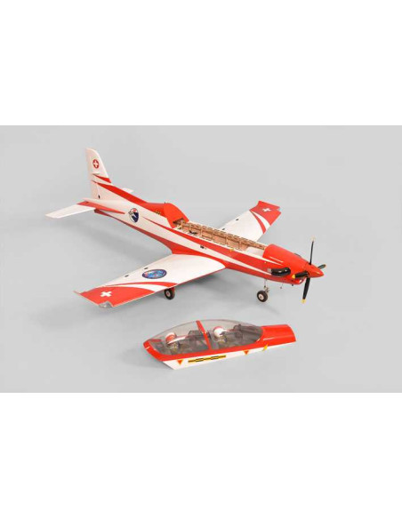 PC21 PILATUS 1,45m 57" W/Electric Retract 20cc ARF