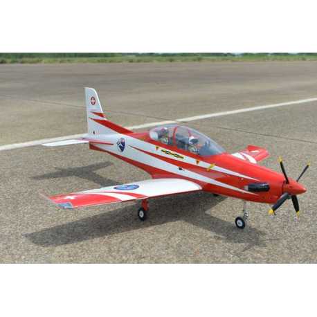 PC21 PILATUS 1,45m 57" W/Electric Retract 20cc ARF