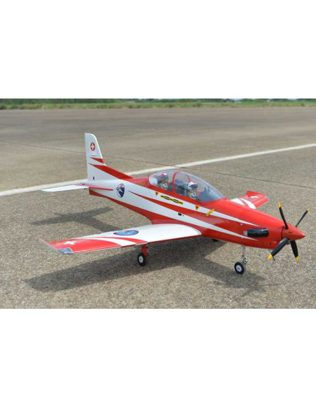 PC21 PILATUS 1,45m 57" W/Electric Retract 20cc ARF