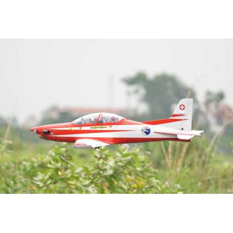 PC21 PILATUS 1,45m 57" W/Electric Retract 20cc ARF