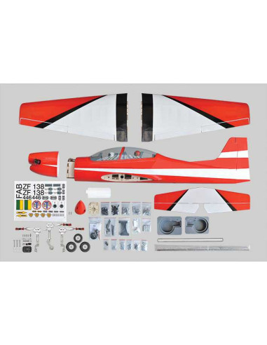 TUCANO 1,58m 62,1'' W/Electric Retract ARF .46 -.55