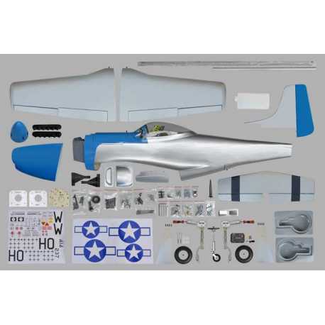 P51 MUSTANG GP/EP Size .91/15CC SCALE 1:7 ¼ ARF