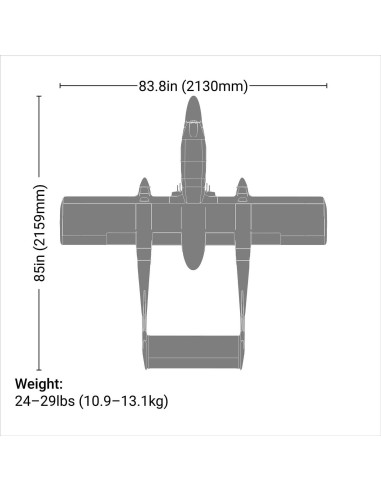 OV-10 Bronco 20cc ARF, 84” with Landing Gear Set