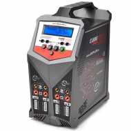 CARGADOR MULTIPLE CUBE QUAD 4X100W AC/DC RCPLUS 2