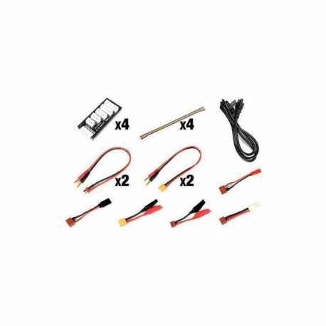 CARGADOR MULTIPLE CUBE QUAD 4X100W AC/DC RCPLUS
