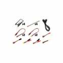 CARGADOR MULTIPLE CUBE QUAD 4X100W AC/DC RCPLUS