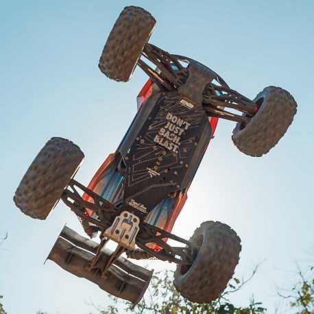 1/8 KRATON 6S V5 4WD BLX Speed Monster Truck with Spektrum Firma RTR, Red