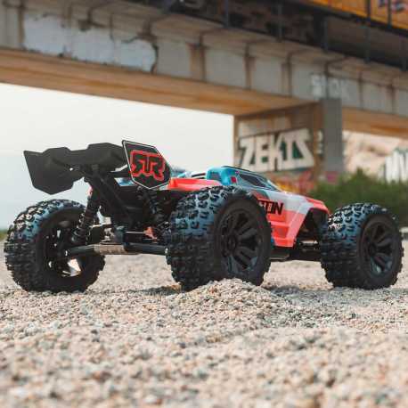 1/8 KRATON 6S V5 4WD BLX Speed Monster Truck with Spektrum Firma RTR, Red
