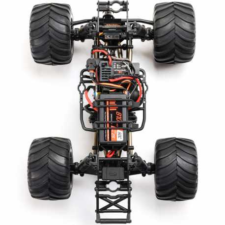 LOSI 1/18 Mini LMT 4X4 Brushed Monster Truck RTR, Megadolon