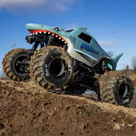 LOSI 1/18 Mini LMT 4X4 Brushed Monster Truck RTR, Megadolon