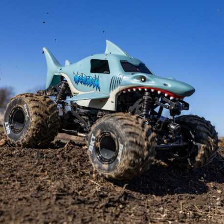 LOSI 1/18 Mini LMT 4X4 Brushed Monster Truck RTR, Megadolon